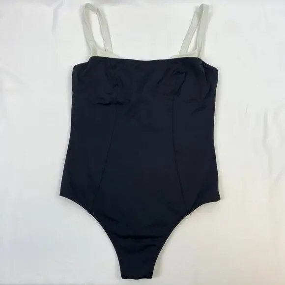 Reformation Black and White One Piece Swimsuit - Picture 2 of 10